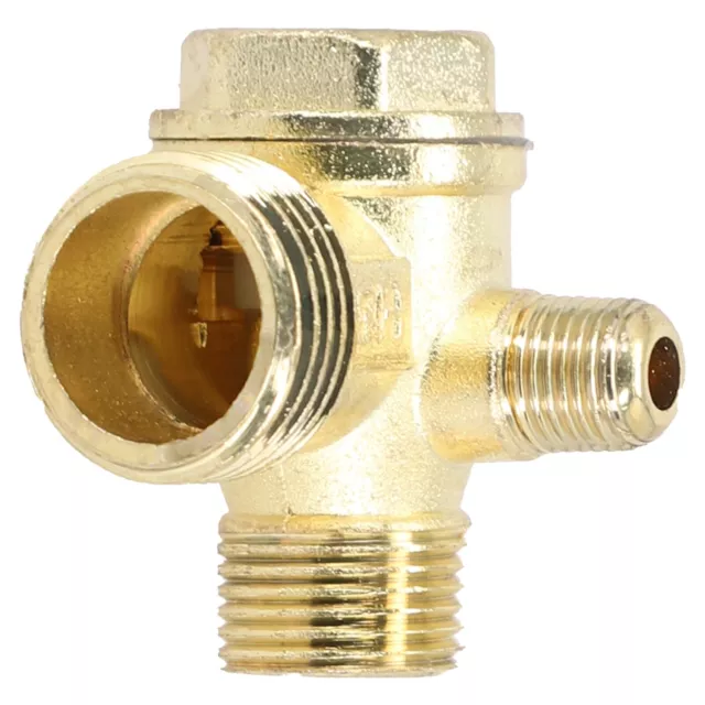 Zinc Alloy Air Compressor Check Valve 1/2" BSP Replacement 18mm Hex Head Size