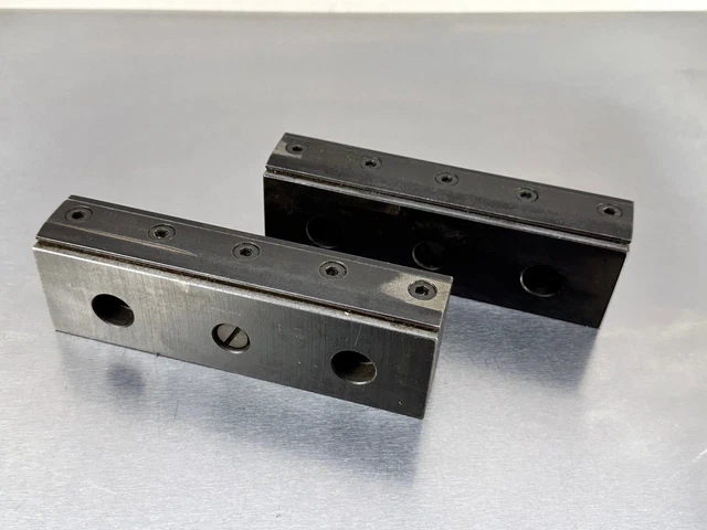 Gressel Vise Jaws 175-MHS 160 6.25" x 1.75" (1 Pair)
