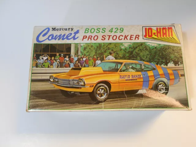 Johan 1971 Mercury Comet Boss 429 Pro Stock Rapid Randy Parts Kit 1/25