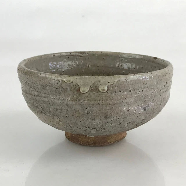 Japanese Ceramic Green Tea Bowl Vtg Chawan Tea Ceremony Matcha Sadou GTB984