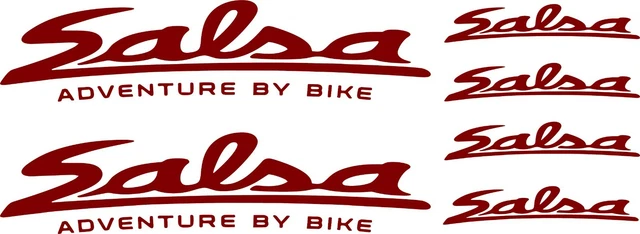 salsa cycles stickers
