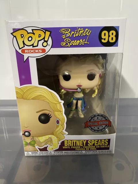 Britney Spears with snake Funko Pop! Vinyl #98 Special Edition