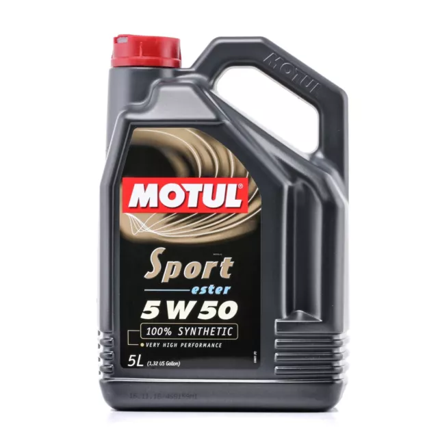 MOTUL Motoröl 5W-50 Synthetisch Motorenöl 5 L