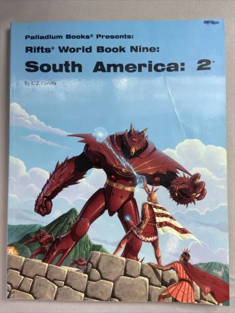 Rifts RPG World Book 9: South America 2, Palladium Books by Kevin Siembieda