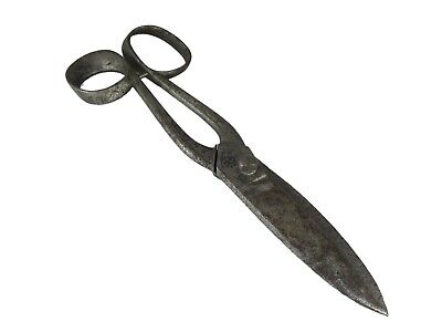 18Th 19Th Ct Antique Blacksmith Forged Wrought Iron Scissors Shears Old Tool