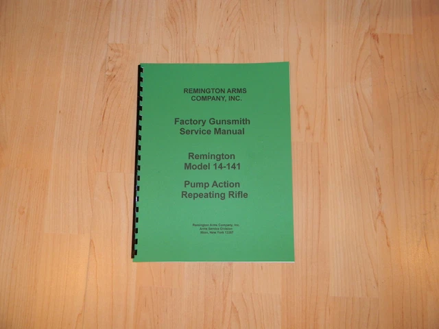 Remington Model 1100 Shotgun Field Service & Repair Manual - Gunsmith Guide #28-882468