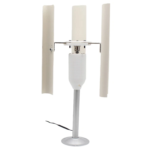VERTICAL AXIS WIND Turbine Model Three-Phase Permanent Magnet Generator ...