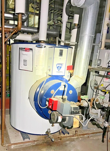 Pvi Water Heater Turbopower Gas Model 750-L-250A-Tp 600,000 Btu/H 750 Gph 150 Ps