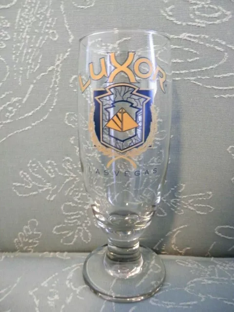 Luxor Las Vegas Casino Stemmed 7" Drinking Glass