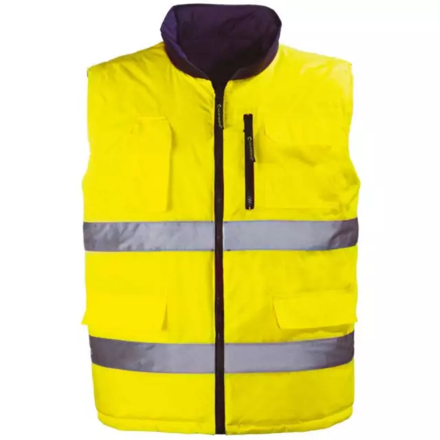 Gilet haute visibilité réversible mutlipoches Coverguard Hi-Way