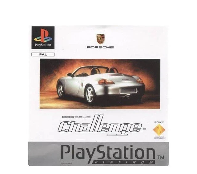 Jeu PlayStation 1 - Porsche Challenge - Complet (boîtier Cassé) - Bon état Disque