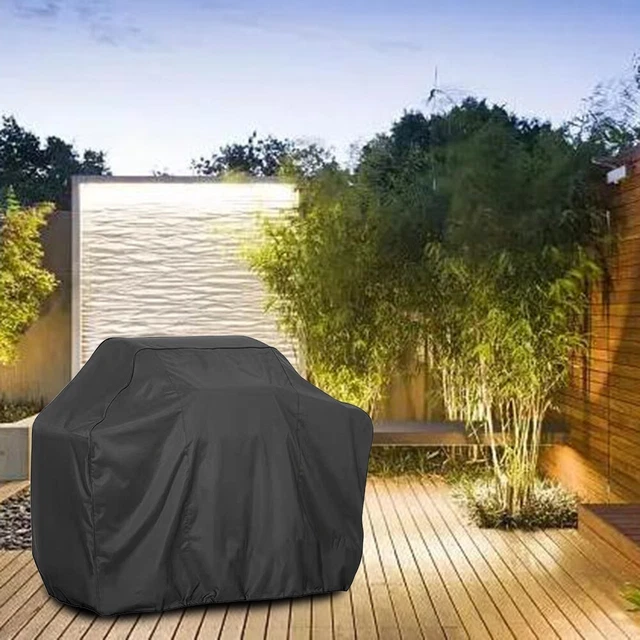 Cubierta duradera para barbacoa al aire libre impermeable y a prueba de polvo perfecta para parrillas de carbón
