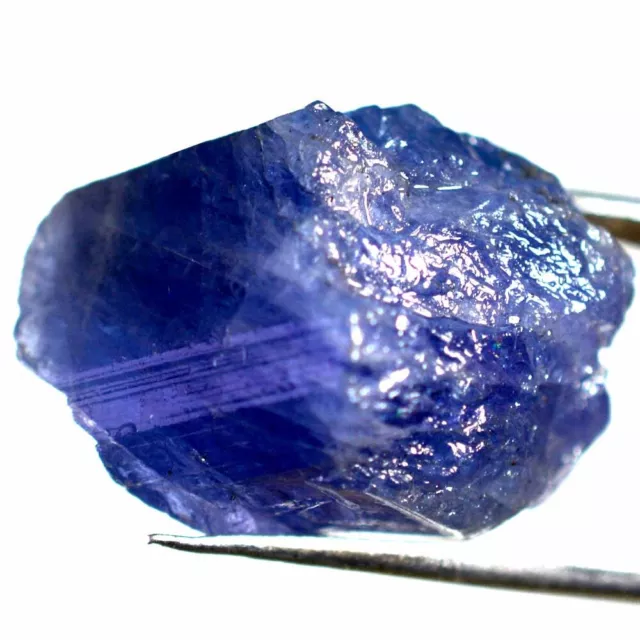 34.50 Cts 100% Natural Violet Blue Tanzanite Facet Rough Cabochon Gemstone GR66 2