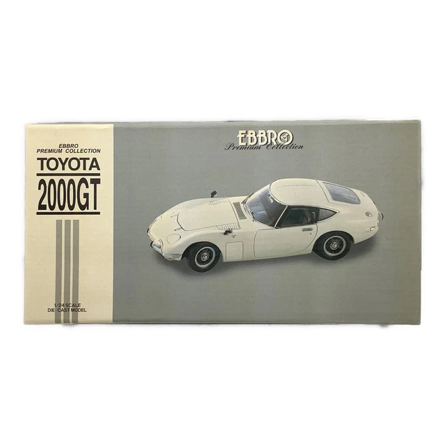 MMP EBBRO PREMIUM Collection 1/24 Toyota 2000GT White