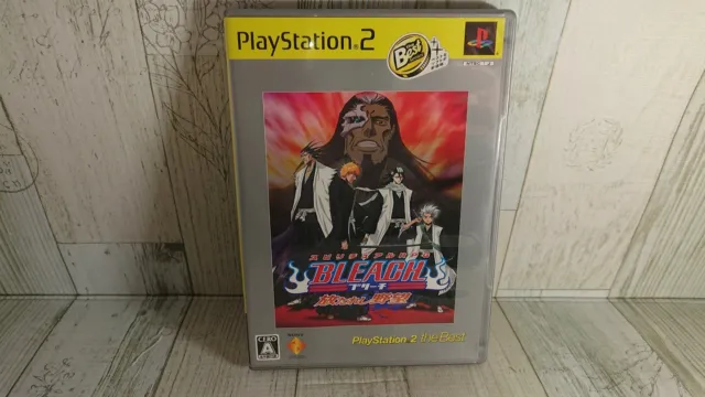 PS2 Bleach HaNaTaReSi Yabou PlayStation 2 the Best edition Japanese Version USED