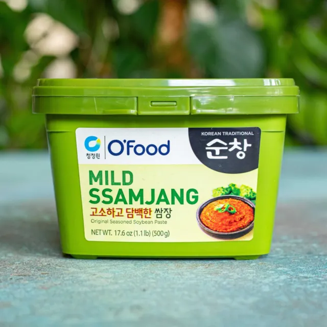 CJO O'Food Mild Ssamjang 500g [Seasoned Soybean Paste/KoreanKBBQ Meat Dip/Sauce]