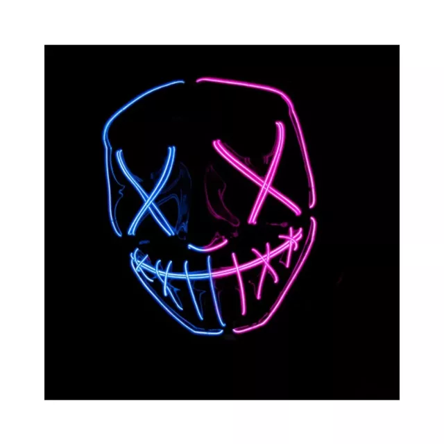 Masque Démon Halloween Led
