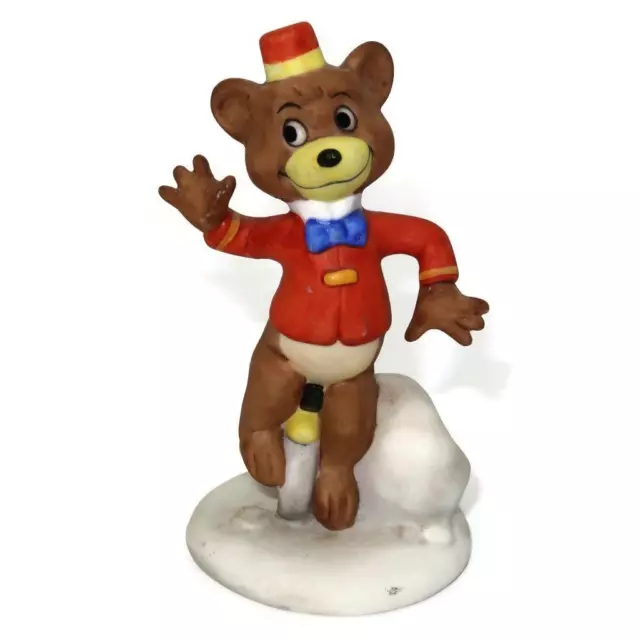 Disney 1988 The Disney Collection, Bongo on Unicycle Mini Figurine, 3 1/8"