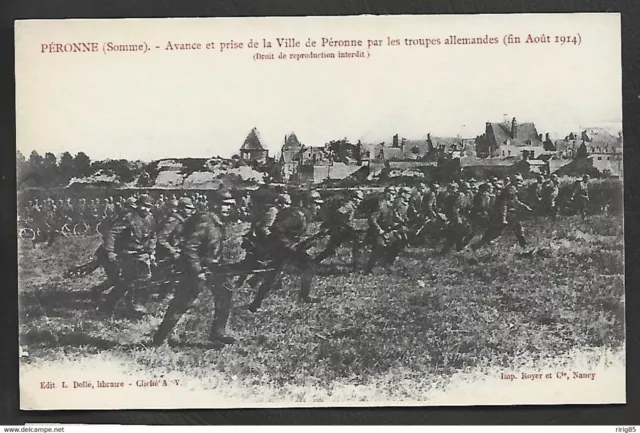 Cpa - Bolts. Advance And Take Of The City By The German Green Back. 534.G*