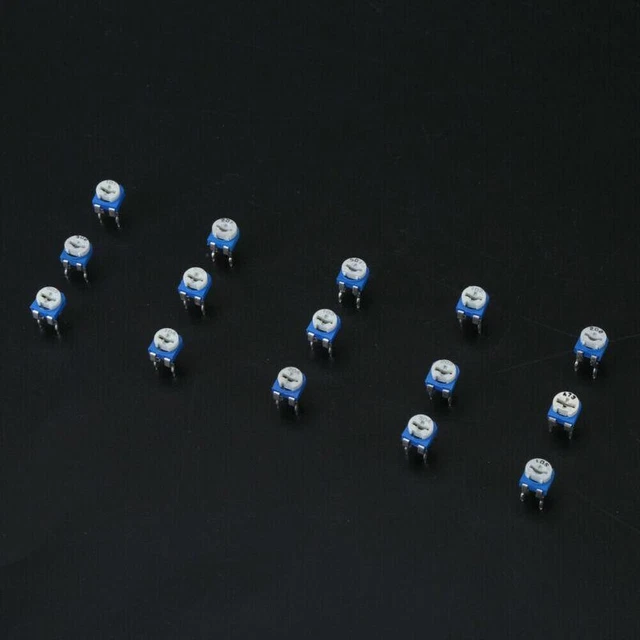 375 pz kit resistenza potenziometro 15 valori 100-1000000ohm