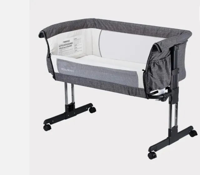 Mika Micky Baby Bassinet Bedside Sleeper Bedside Crib Easy Folding Portable Crib