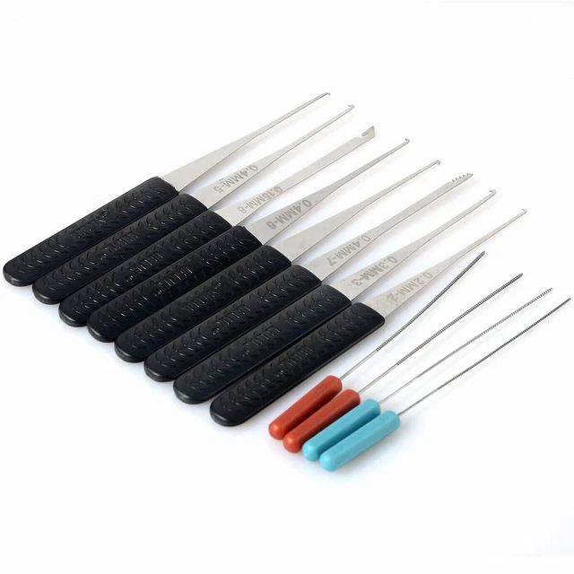 Kit de herramientas de eliminación de llaves rotas profesional portátil portátil portátil THRENS