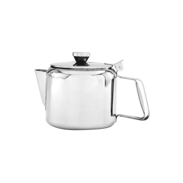 SALE Teapot 1000mL Stainless Steel 'Pacific' Flip Lid Hot Tea Pot Coffee Pourer