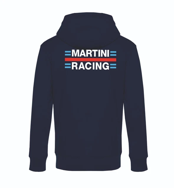 Felpa ZIP Cappuccio NEW MARTINI RACING replica lancia rally + 3 stickers gratis 2