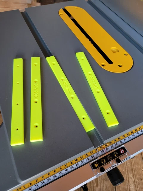 DEWALT DWE7485-GB 300MM Table Saw Sled Rails (pack of 4) £16.00 ...