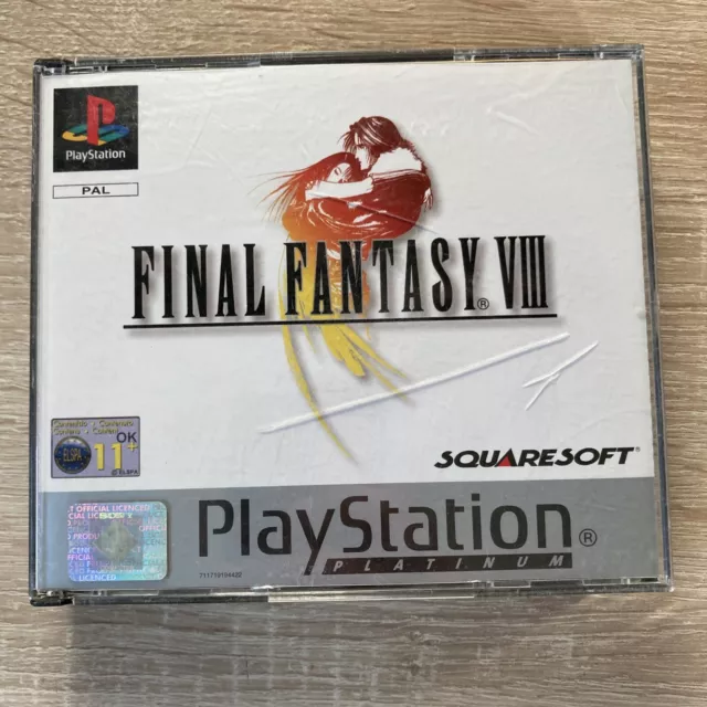 - Final Fantasy VIII 8 - Tbe PS1 PAL  PlayStation Playstation 1