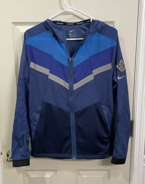 NIKE WINDRUNNER WILD Run Running Jacket CU5738 469 Mystic Navy