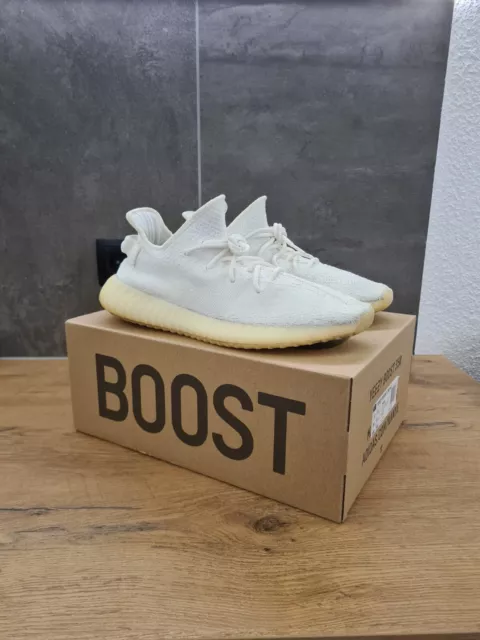 Adidas Yeezy Boost 350 V2 Cream Triple White 46 2/3