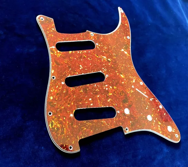 SSS 11-Loch Kratzplatte Pick Guard Stratocaster Gitarre ST Zelluloidperle UK 2