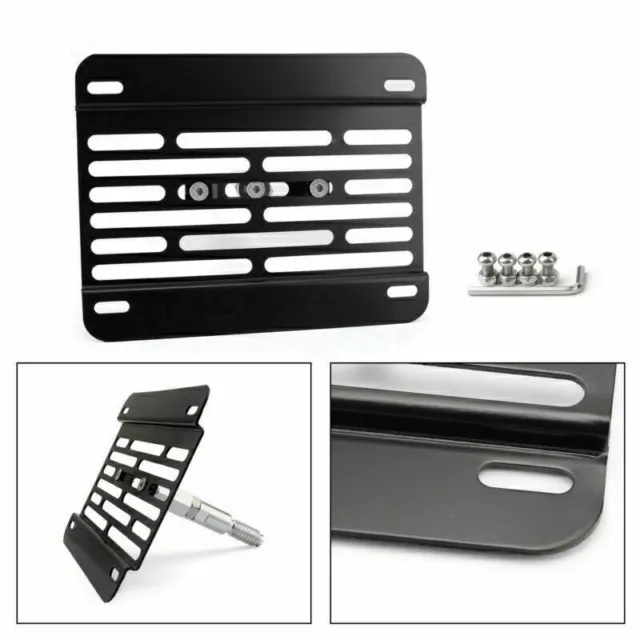 Universal Car Front Bumper Tow Hook License Plate Frame Mounting Kit Pour Ford H