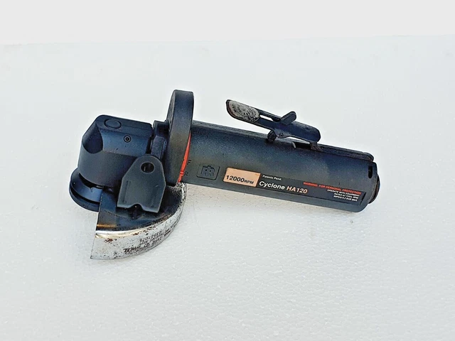 INGERSOLL RAND CYCLONE HA120 Air Angle Grinder, 4-1/2 in, 12000 rpm # NEW