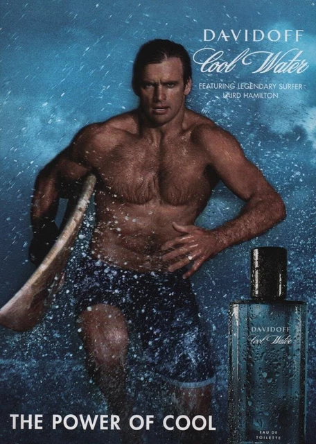 PUBLICITÉ PAPIER Perfume DAVIDOFF Cool Water Man 2007