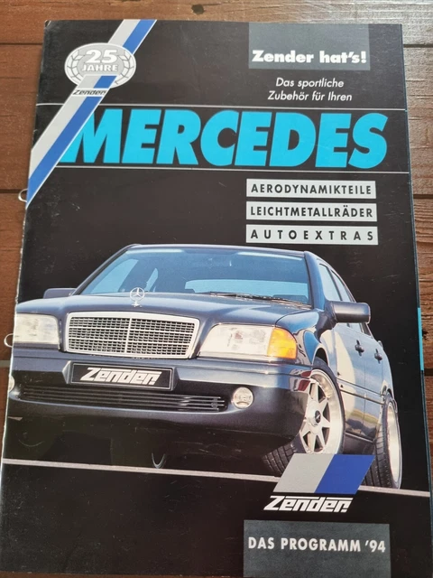 ZENDER MERCEDES MB Gesamtprogramm Händler 1994 - Tuning Fahrzeugveredlung D&W