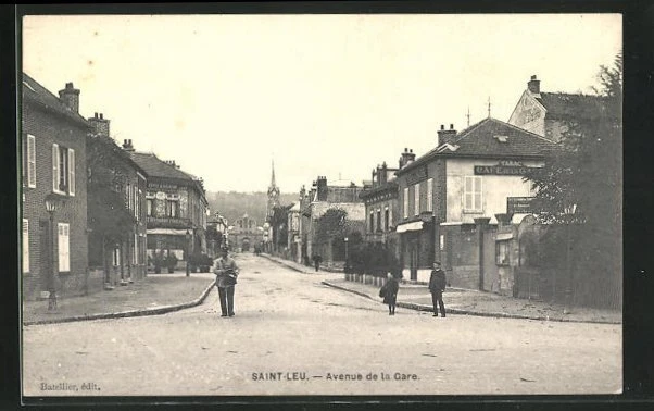 CPA Saint-Leu, Avenue de la Gare