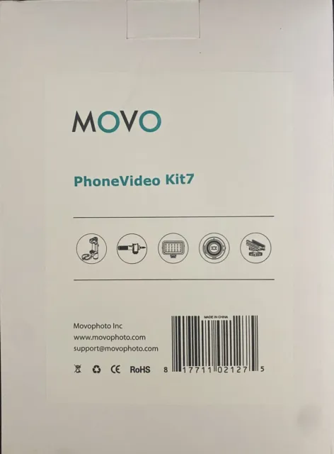 New, Unopened Movo Photo Smartphone Video Kit V7