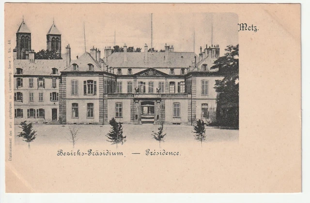 METZ - Moselle - CPA 57 - la Prefecture - Présidence