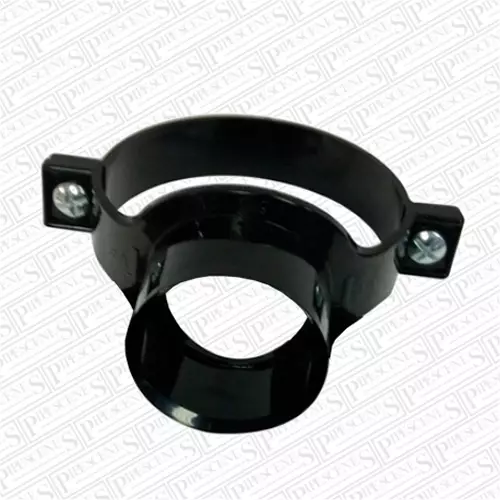 Soil Pipe 110mm 50mm 55mm Boss Clip Black Strap Boss 2" Solvent Adaptor