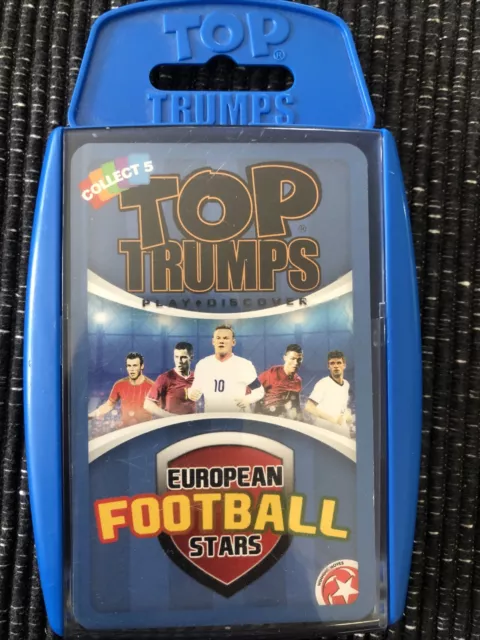 Too Trumps Euro 2016 European Football Stars Card Game Used VGC