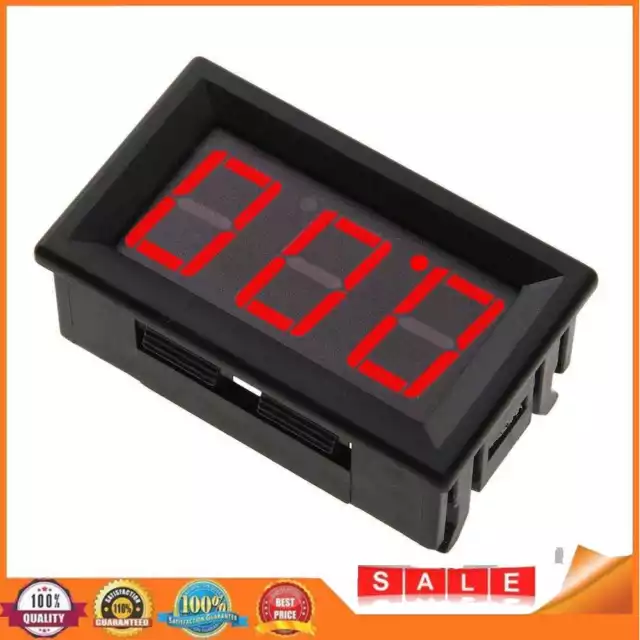 0.56in Mini DC 0- 100V 3-Wire Voltmeter LED Display Digital Panel Meter (1)