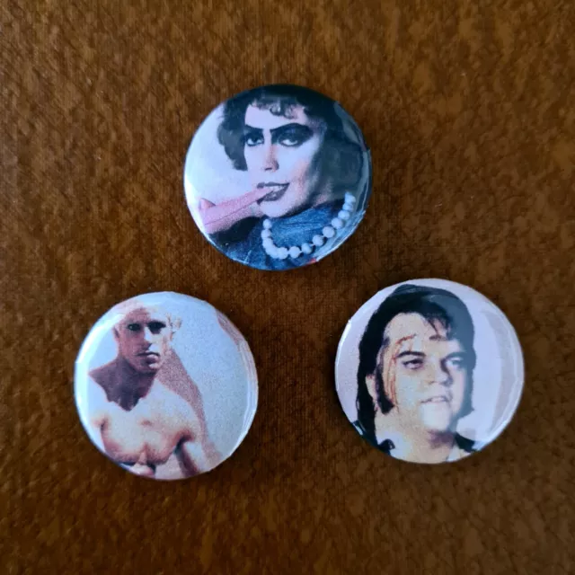 ROCKY HORROR Picture Show Badge Set