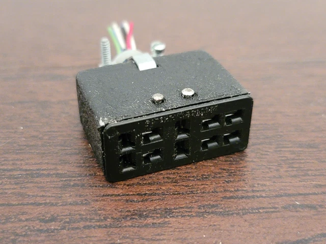 CINCH JONES BEAU MOLEX Plug & POWER CABLE SOCKET 4 PIN YAESU - Foto 4