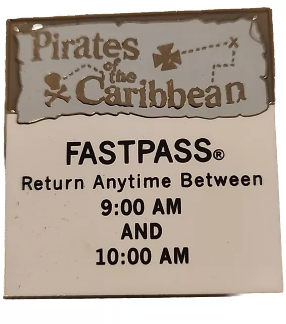 Disney Pin 73530 WDI Fast Pass Pirates of the Caribbean Cast Mystery LE 200