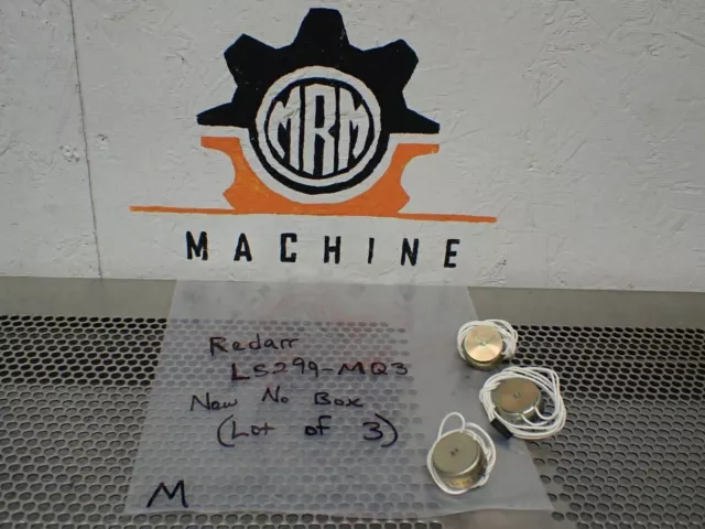 Redarr LS299-MQ3 Rotary Solenoids New No Box (Lot of 3) See All Pictures
