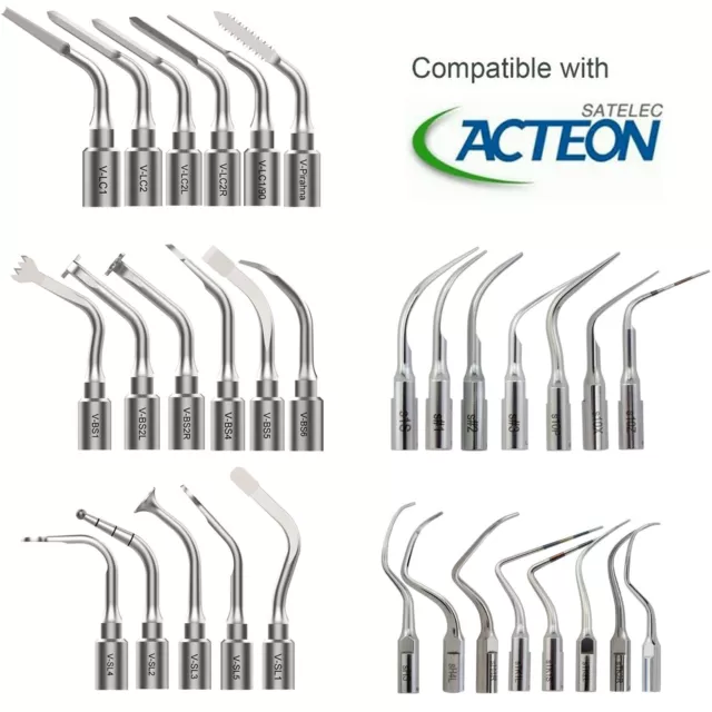 Satelec Acteon Fit Dental Piezo Scaler Tips Piezotome Surgery Tip Extraction Kit