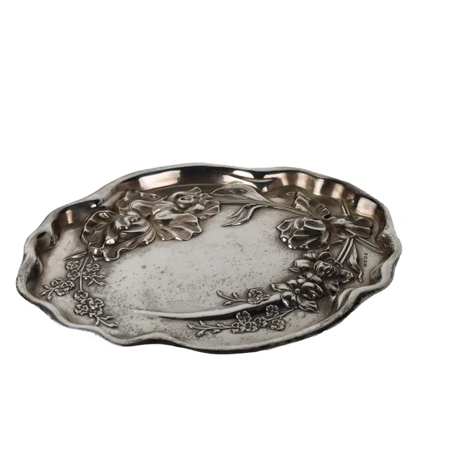 PLATEAU ANCIEN EN Argent Thomas Bishton Birmingham 1918 EUR 415,00 PicClick FR