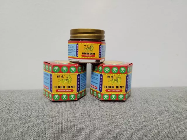 Tiger Balm 19gr - BAUME DU TIGRE Rouge - Baume à Effet Chauffant